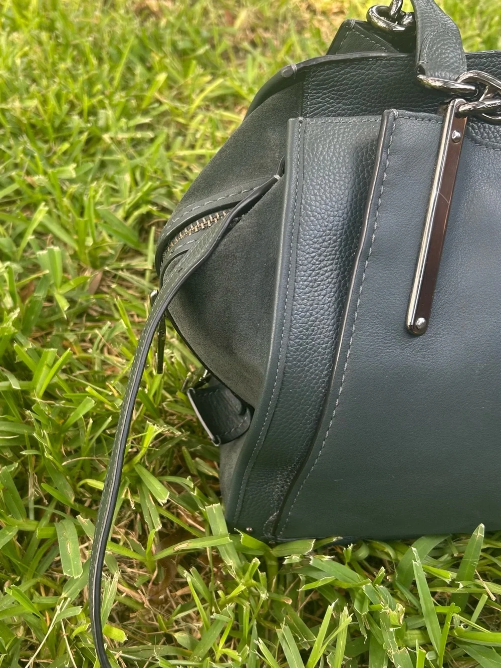 Coach Dreamer 36 Mixed Leather Satchel